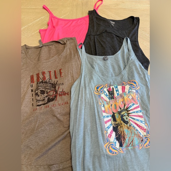 Next Level Apparel Tops - 4 casual summer tanks for women 2xl